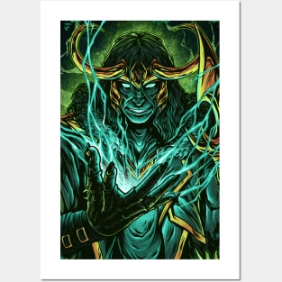 Green God Posters and Art